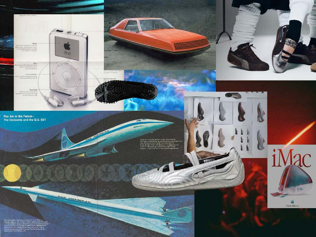 Puma Knows What’s Next — original visual research collage by Campbell Savage
